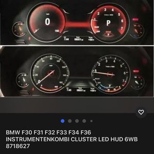 6wb digital cluster for bmw 340i 2017 had it for two weeks and wrecked my car